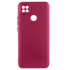 Чохол Silicone Cover Full Camera Xiaomi Redmi 9C marsala PLS-00-00118604