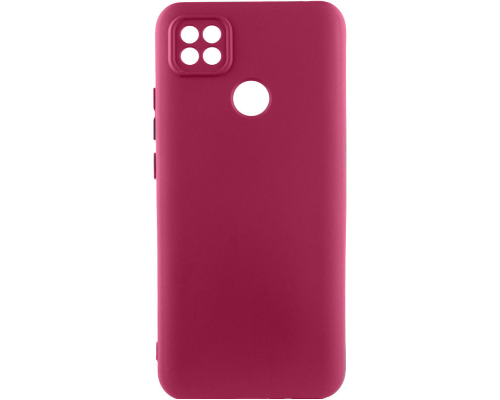 Чохол Silicone Cover Full Camera Xiaomi Redmi 9C marsala PLS-00-00118604