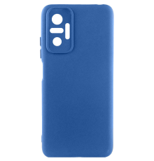 Чохол Silicone Cover Full Camera Xiaomi Redmi Note 10 Pro navy blue PLS-00-00118618