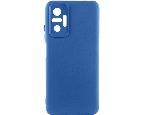 Чохол Silicone Cover Full Camera Xiaomi Redmi Note 10 Pro navy blue PLS-00-00118618