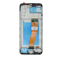 Дисплей Samsung A025G Galaxy A02s (2021) (163 х 72,5 мм) з сенсором та рамкою black (Original China) PLS-00-00127830