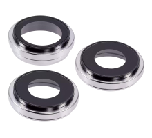 Скло камери Apple iPhone 16 Pro з рамкою white titanium (Original) PLS-00-00132865