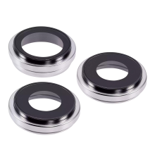 Скло камери Apple iPhone 16 Pro з рамкою white titanium (Original) PLS-00-00132865