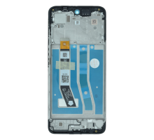 Дисплей Motorola XT2435 Moto G55 з сенсором та рамкою black (Original) PLS-00-00134967