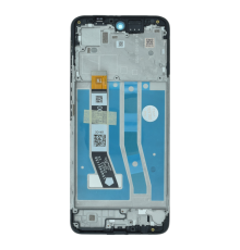 Дисплей Motorola XT2435 Moto G55 з сенсором та рамкою black (Original) PLS-00-00134967