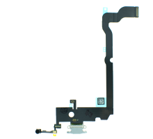 Шлейф iPhone XS Max з роз'ємом зарядки white (Original China) PLS-00-00101579