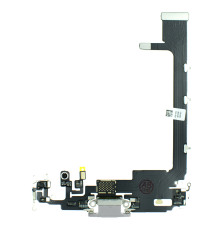 Шлейф iPhone 11 Pro Max з роз'ємом зарядки silver PLS-00-00079169