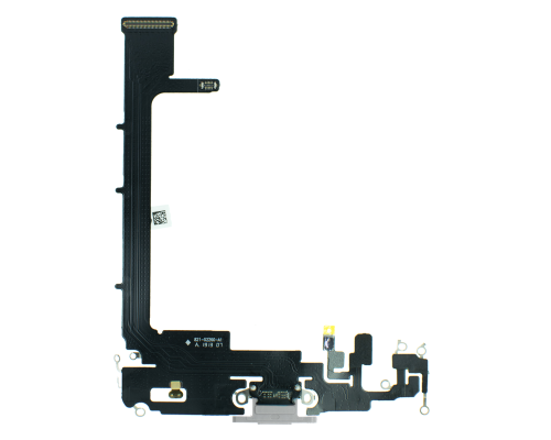 Шлейф iPhone 11 Pro Max з роз'ємом зарядки silver PLS-00-00079169