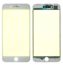 Скло дисплея iPhone 7 Plus з рамкою white (Original China) PLS-00-00083951