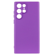 Чохол Silicone Cover Full Camera Samsung S928 Galaxy S24 Ultra purple PLS-00-00118429