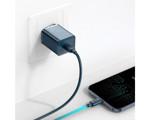 Зарядний пристрій Baseus Super Si 20W 3A 1USB-C blue PLS-00-00079882