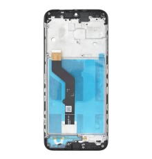 Дисплей Motorola XT2083 Moto G9 Play з сенсором та рамкою black (Original China) PLS-00-00102492