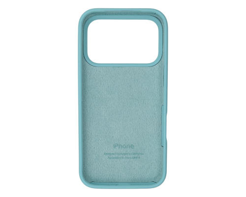 Чохол Silicone Case Full Protective iPhone 17 Pro Max sky blue (УЦІНКА) PLS-00-00147724