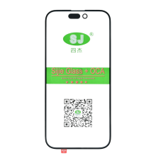 Скло дисплея iPhone 15 Pro з OCA black (SJ) PLS-00-00130433