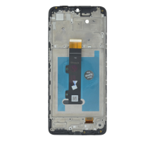 Дисплей Motorola XT2239 Moto E22 з сенсором та рамкою black PLS-00-00114186