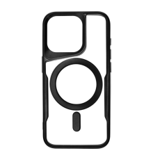 Чохол Acrilyc case with Magsafe iPhone 14 Pro black PLS-00-00134698