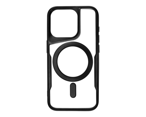 Чохол Acrilyc case with Magsafe iPhone 14 Pro black PLS-00-00134698