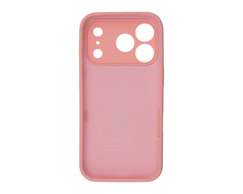 Чохол Silicone Case Full Camera Protective iPhone 17 Pro Max pink PLS-00-00155275