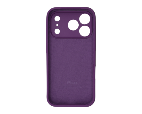 Чохол Silicone Case Full Camera Protective iPhone 17 Pro purple PLS-00-00156011