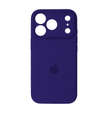 Чохол Silicone Case Full Camera Protective iPhone 17 Pro Max dark purple PLS-00-00156032