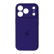 Чохол Silicone Case Full Camera Protective iPhone 17 Pro Max dark purple PLS-00-00156032