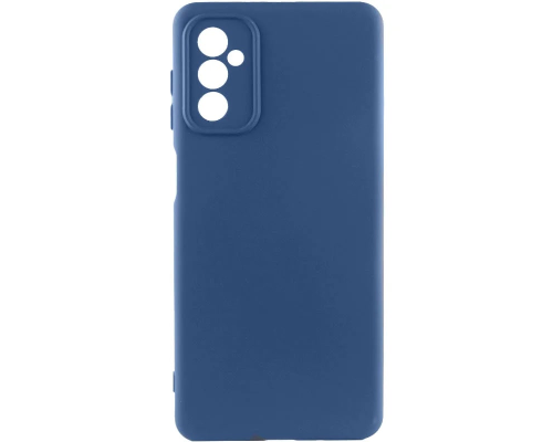 Чохол Silicone Cover Full Camera Samsung M135 Galaxy M13 midnight blue PLS-00-00119130