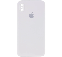 Чохол Silicone Case Квадратні Борти Full Camera iPhone XS Max antique white PLS-00-00104021