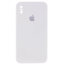 Чохол Silicone Case Квадратні Борти Full Camera iPhone XS Max antique white PLS-00-00104021