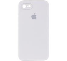 Чохол Silicone Case Квадратні Борти Full Camera iPhone 7 white PLS-00-00103975