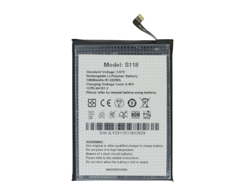 Акумулятор Oukitel S118 (Original China) PLS-00-00158100
