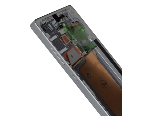 Дисплей Samsung S938 Galaxy S25 Ultra з сенсором та рамкою silver (Original Assembled) PLS-00-00145926