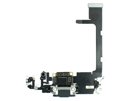 Шлейф iPhone 11 Pro з роз'ємом зарядки midnight green (Original Used) PLS-00-00037035