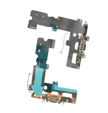 Шлейф iPhone 7 Plus з роз'ємом зарядки black PLS-00-00013575