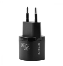 Зарядний пристрій Proove Silicone Power 20W Type-C black PLS-00-00129517