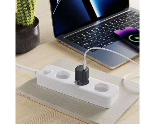 Зарядний пристрій Proove Silicone Power 20W Type-C black PLS-00-00129517