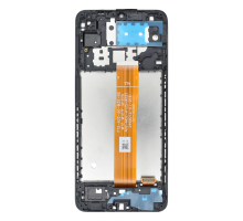Дисплей Samsung A125 Galaxy A12 (2020) з сенсором та рамкою black PLS-00-00113397