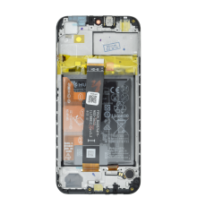 Дисплей Huawei Honor 8S (REV 2.2) з сенсором та рамкою black (Original) PLS-00-00108181