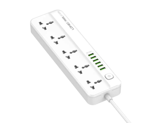 Мережевий фільтр LDNIO SC5614 17W 3.4A 2м white PLS-00-00102323