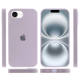 Чохол Silicone Case Full Protective iPhone 16e lilac PLS-00-00142229
