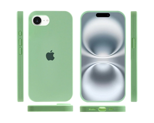 Чохол Silicone Case Full Protective iPhone 16e pistachio PLS-00-00142214