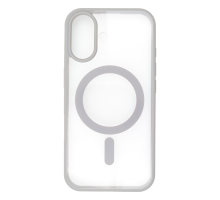Чохол TPU+PC Сolor сase with MagSafe iPhone 16 natural titanium PLS-00-00135405