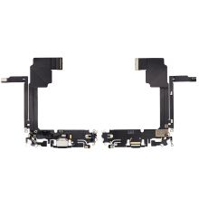 Шлейф iPhone 15 Pro Max з роз'ємом зарядки blue titanium (Original Used) PLS-00-00112828