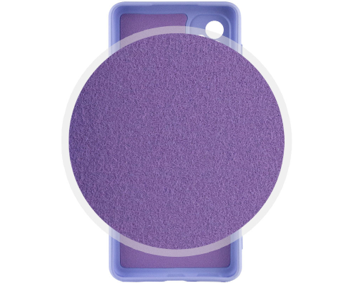Чохол Silicone Cover Full Camera Samsung A155 Galaxy A15 elegant purple PLS-00-00118270