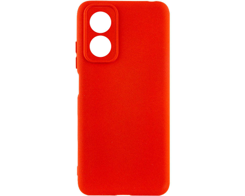 Чохол Silicone Cover Full Camera Oppo A17 red PLS-00-00117875