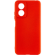 Чохол Silicone Cover Full Camera Oppo A17 red PLS-00-00117875