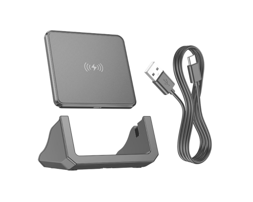 Бездротовий зарядний пристрій Borofone BQ20 15W black PLS-00-00124464