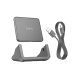 Бездротовий зарядний пристрій Borofone BQ20 15W black PLS-00-00124464