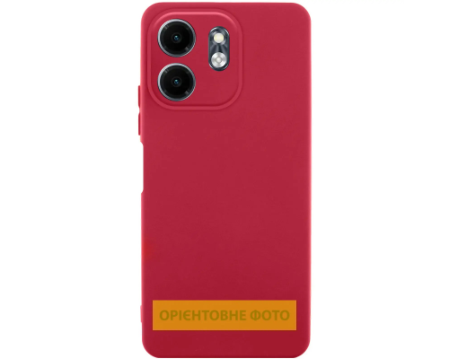 Чохол Silicone Cover Full Camera Xiaomi Redmi A5 5G dark red PLS-00-00149540