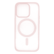 Чохол TPU+PC Сolor сase with MagSafe iPhone 15 Pro Max pink PLS-00-00135415