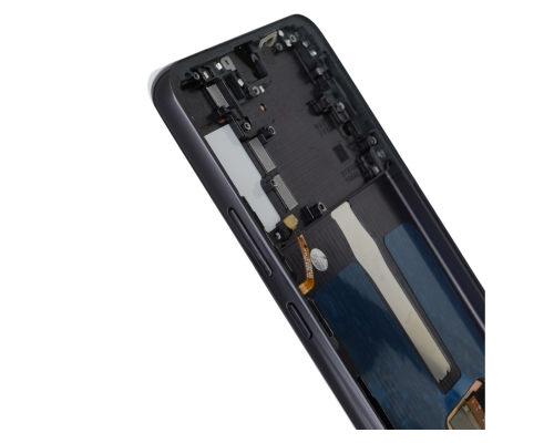 Дисплей Samsung S906 Galaxy S22 Plus з сенсором та рамкою black (Refurbished) PLS-00-00151342